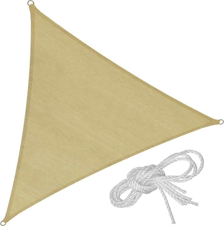 Produktbild tectake Sonnensegel (600 x 600 x 600 cm)