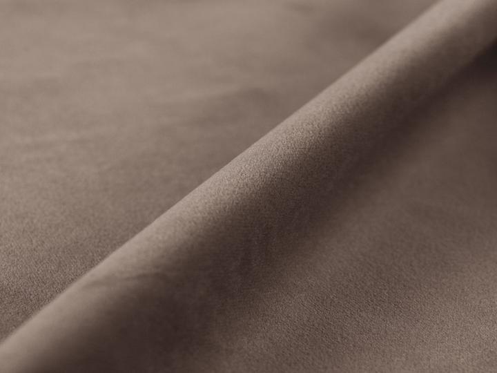 Actual product image Micadoni Velvet Headboard, "Monica", Warm grey, 140x8x95 Made in Europe (140 x 8 x 95 cm)