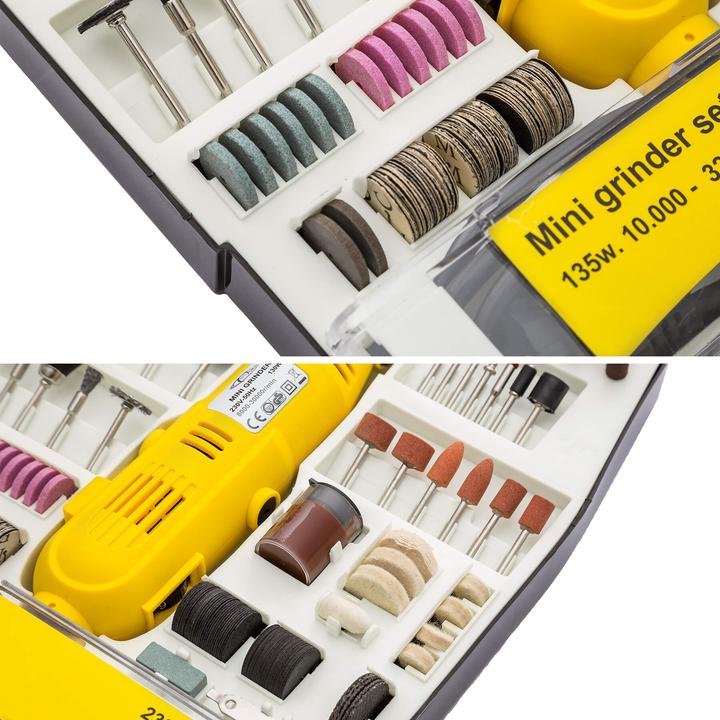 Produktbild tectake Mini Grinder (Geradschleifer, 130 W)