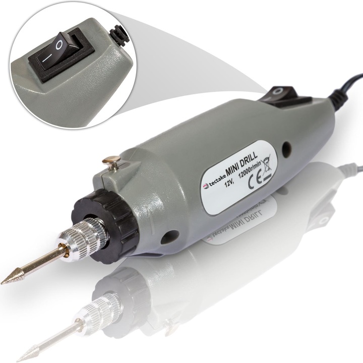 Produktbild tectake Mini Schleifer Set (Geradschleifer)