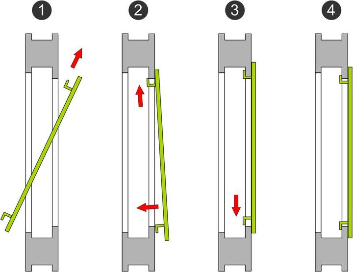 Produktbild tectake Fliegengitter für Fensterrahmen