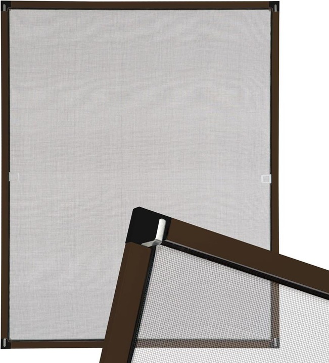 Image du produit tectake Moustiquaire pour fenêtre (100 x 120 cm)