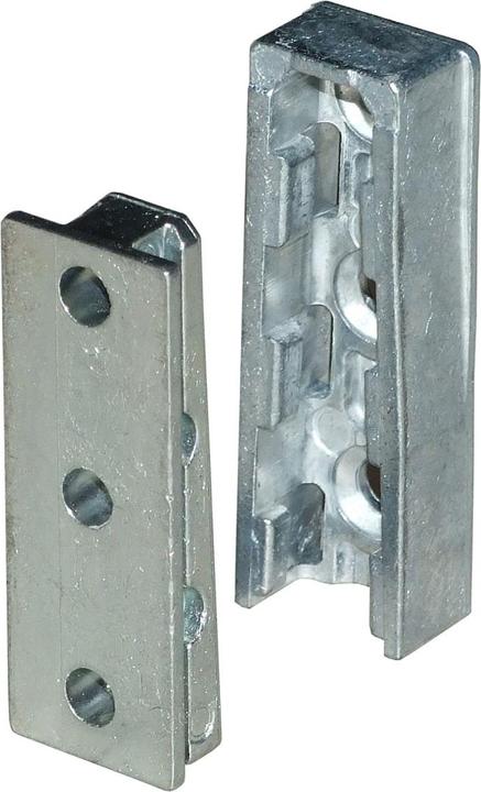 Produktbild BMB Schwerlast-Verbinder Solid M Zamak 47 mm (Verbindungsbeschlag, 100 Stk.)