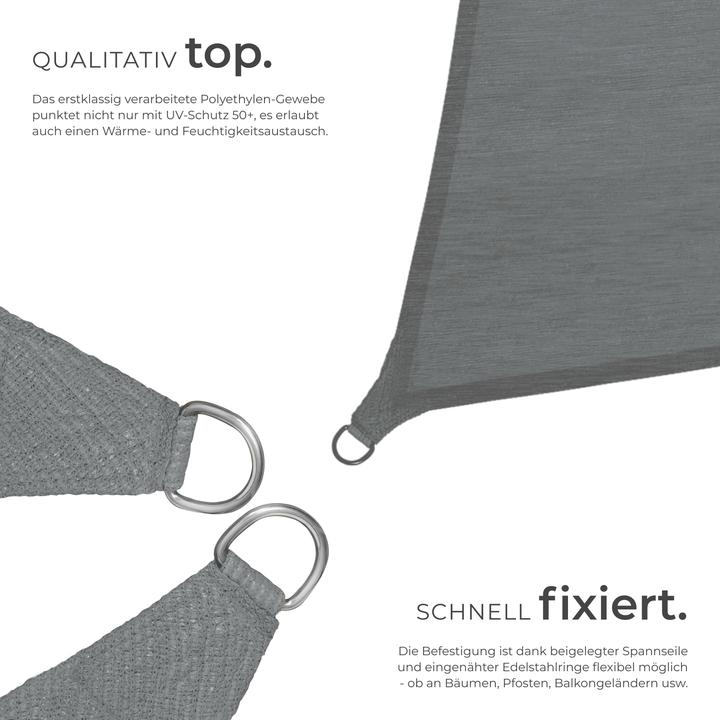 Produktbild tectake Sonnensegel (300 x 300 cm)