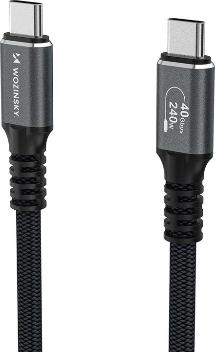 Produktbild Wozinsky USB C — USB C (2 m, USB 4.0, 240 W)