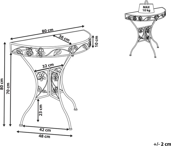 Actual product image Beliani Yaviza (36 cm)