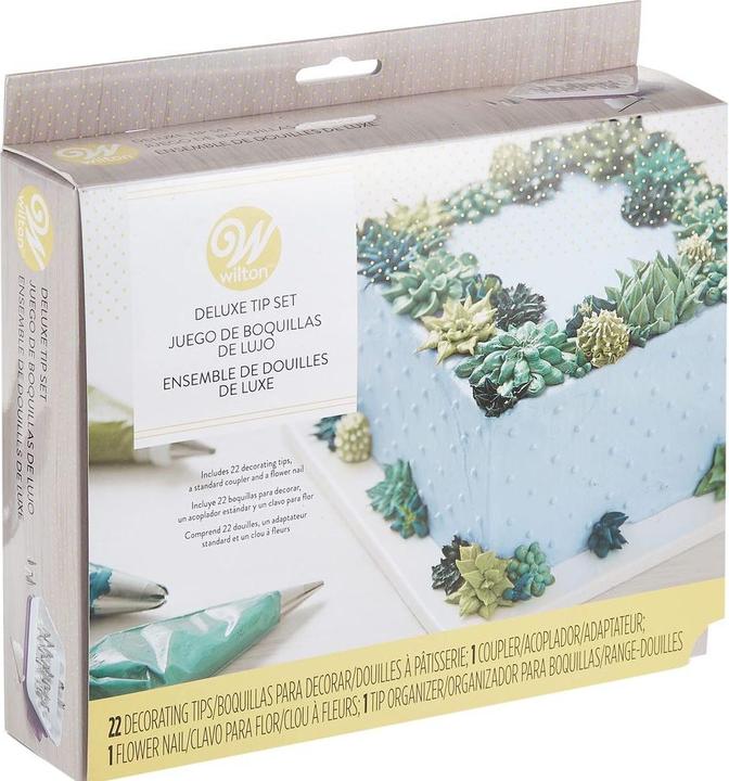 Produktbild Wilton Deluxe Tip Set/22 (Spritzbeutel Set)