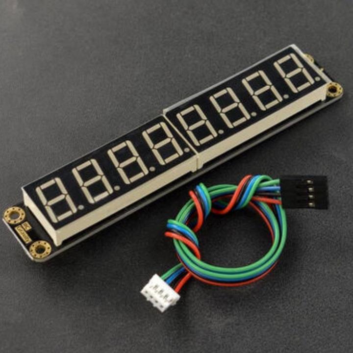 Produktbild DFRobot Gravity grünes 8-Digit 7-Segment LED-Display