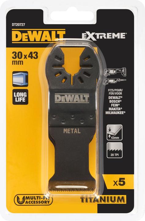 Actual product image DeWalt DT20727-QZ