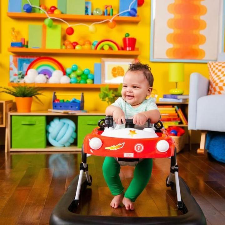 Actual product image Bright Starts Little Speedster™ 3-in-1 Car Walker – Red Racer