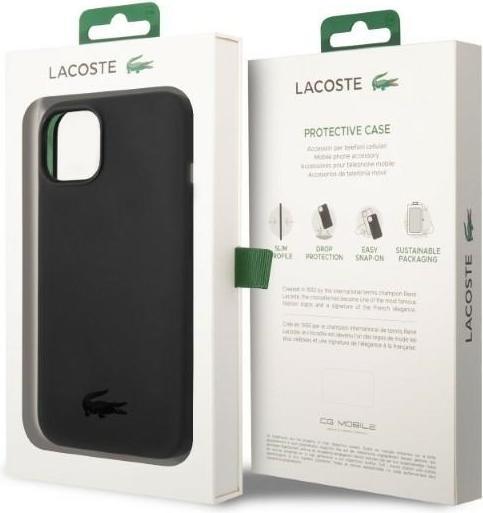 Produktbild Lacoste LCHCP14MSK iPhone 14 Plus 6,7" czarny/black hardcase Silicone (Apple iPhone 14 Plus)