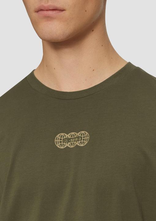 Produktbild S.Oliver T-Shirt Basic Rundhals T-Shirt mit Frontprint (L)