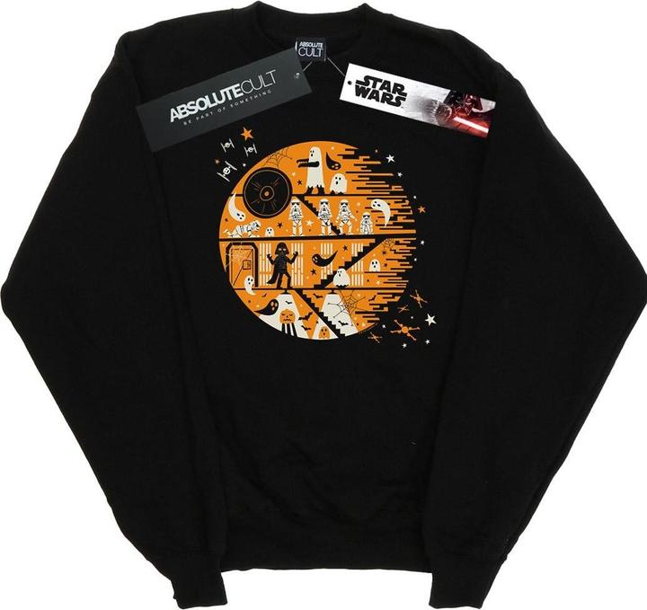 Star Wars Spooky Death Star Sweatshirt (L)