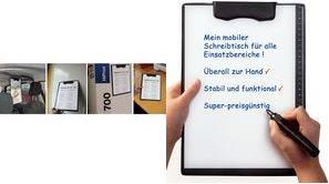 Produktbild Magnetoplan Magnetisches Klemmbrett (21 x 29.5 cm)