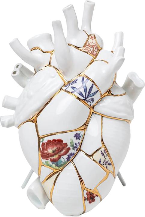 Produktbild Seletti Vase Kintsugi Love In Bloom Heart (1 x)