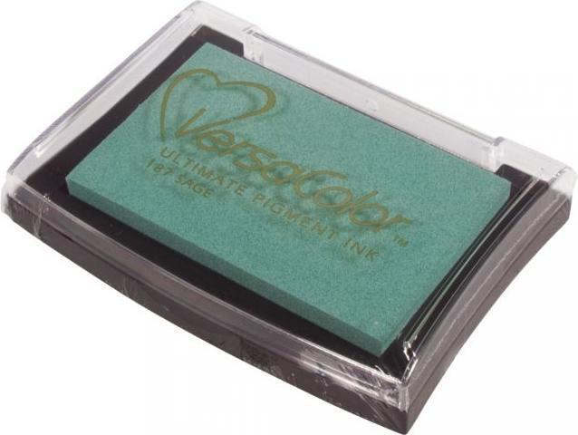 Actual product image Tsukineko Versa Color Pigment Inkpad, mint green