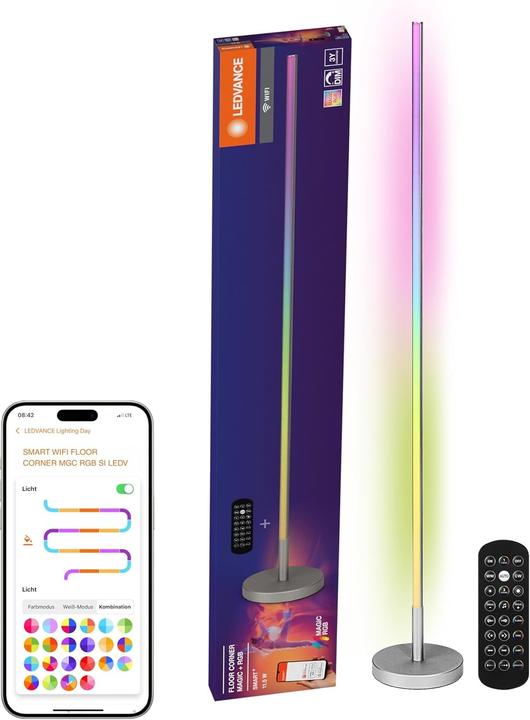 Ledvance Lampada da Terra con Controllo Colori RGB