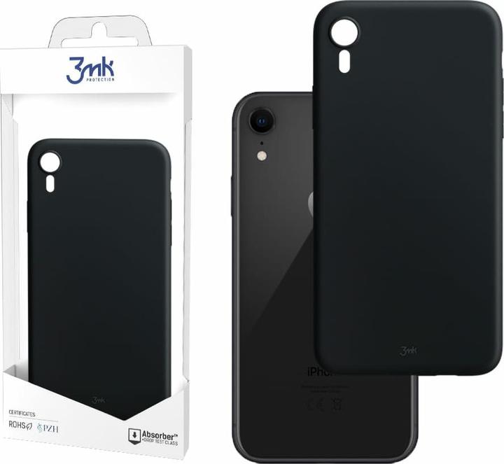 Produktbild 3MK matte case for iPhone Xr black / black (Apple iPhone XR)