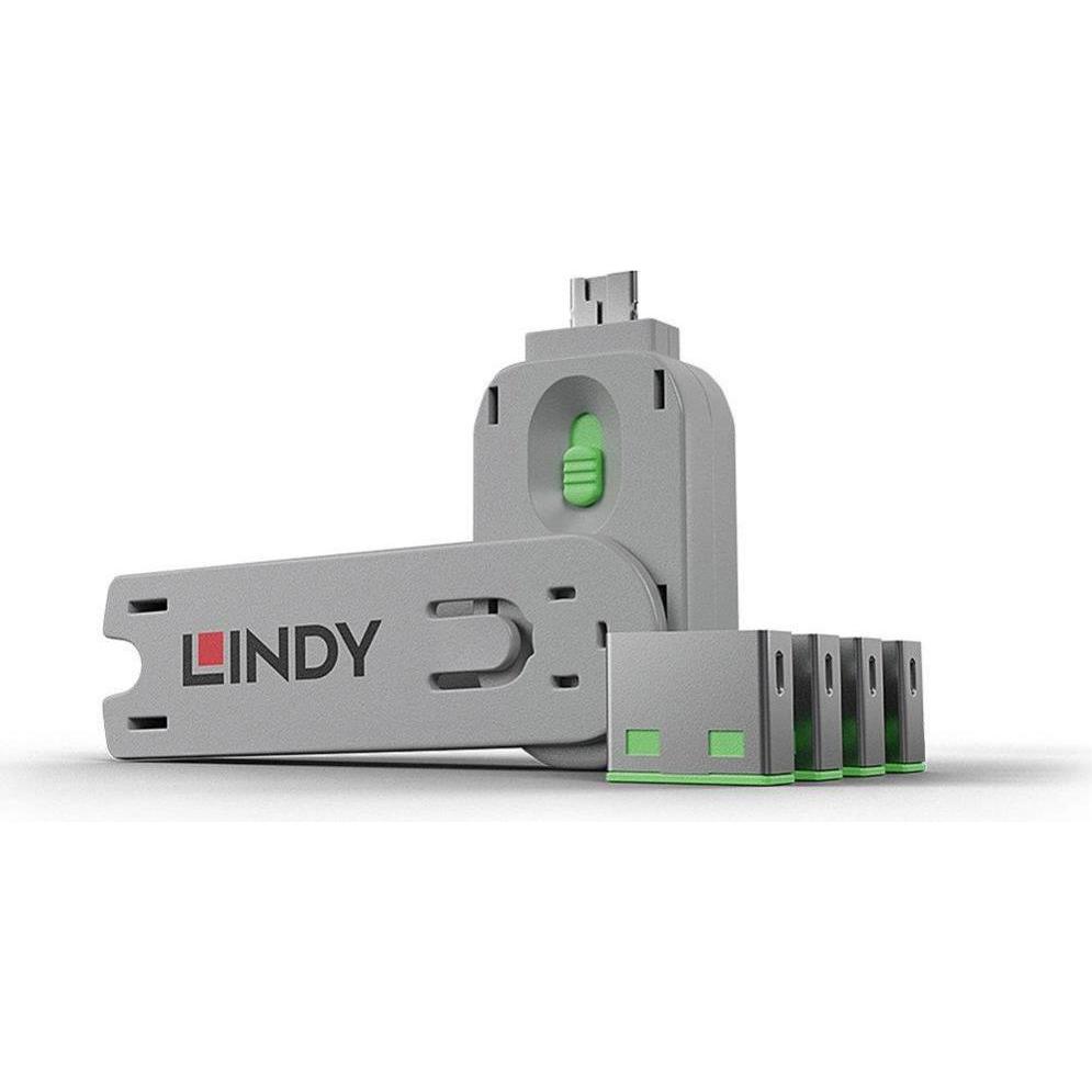 Lindy 40451, Notebook Security, Grün