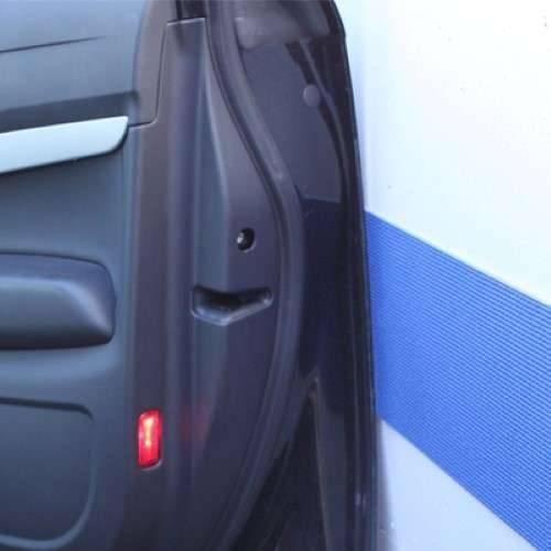 Immagine prodotto Filmer Striscia di protezione per porte dell'auto Striscia di protezione per garage blu 200 x 20 cm