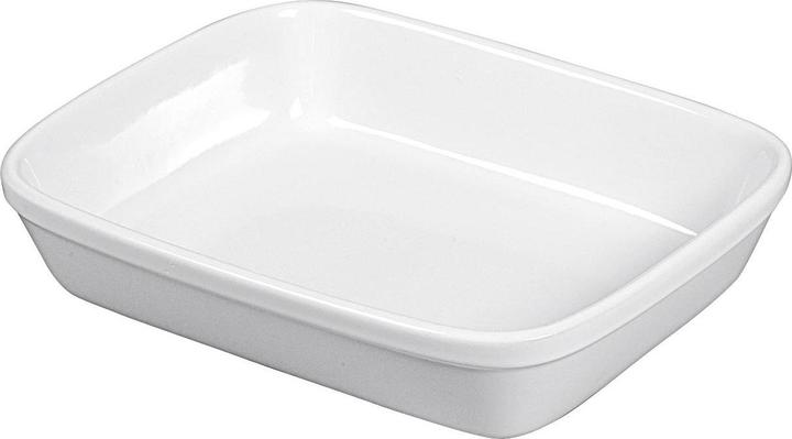 Actual product image Vista alegre Casserole dish rectangular stoneware 23,5x18,5x5,5cm white