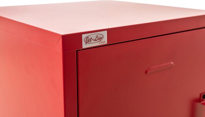 Actual product image Jet-Line Filing cabinet Industrial cupboard Office cupboard Metal cupboard MINSKOW Locker red