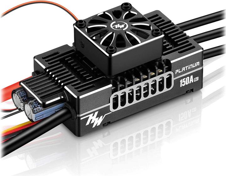 Produktbild Hobbywing Brushless Regler Platinum Pro V5.1 150 A, 3-8S, BEC