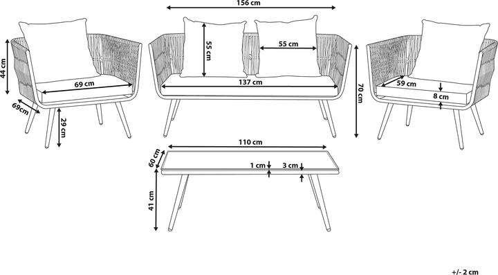 Produktbild Beliani Ragusa