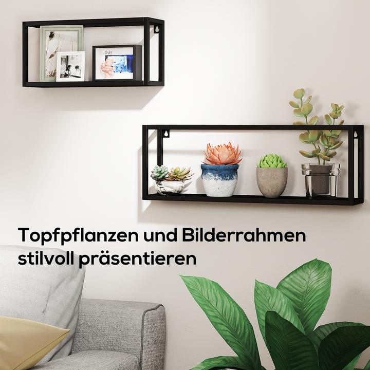 Produktbild Homcom Standregal Stahl Schwarz