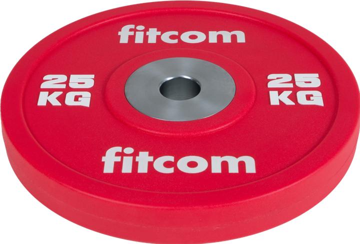 Actual product image Fitcom Competition Bumper Plates (1 x 25 kg)