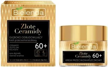 Bielenda BIELENDA Złote Ceramidy 60+ głęboko odbudowujący krem przeciwzmarszczkowy na dzień i na noc 50ml (50 ml, 24h Creme)