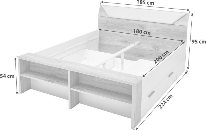 Produktbild Lipo Julia (180 x 200 cm)