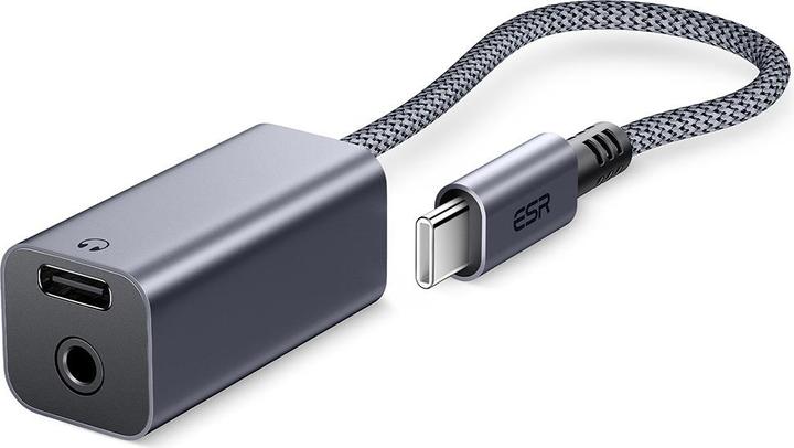 Produktbild ESR 2 IN 1 USB-C - Headphone Jack Adapter (3.5mm Klinke)