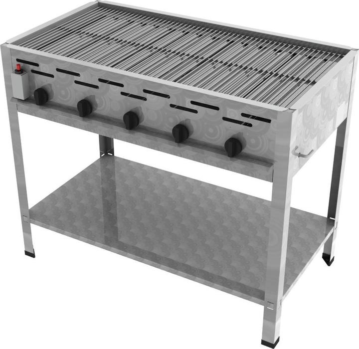 ChattenGlut Gasbräter 5-flammig mit Edelstahlrost (22.50 kW)