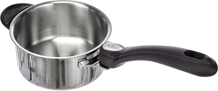 Immagine prodotto de Buyer Tegame Twisty Induction Set di 4 (14 cm, Set di pentole e padelle da cucina, Acciaio inossidabile)