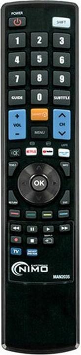 Productafbeelding G.B.S. Elettronica Programmeerbare Universele Afstandsbediening - 2-In-1 (Universele afstandsbediening, Infrarood)