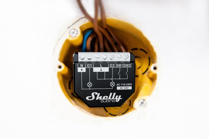 Produktbild Shelly Qubino Wave 2PM (Schaltaktor)