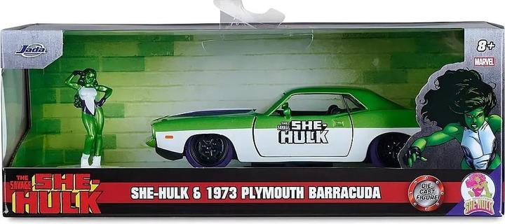 Produktbild Jada Marvel She Hulk 1973 Playm. Barracud1:32