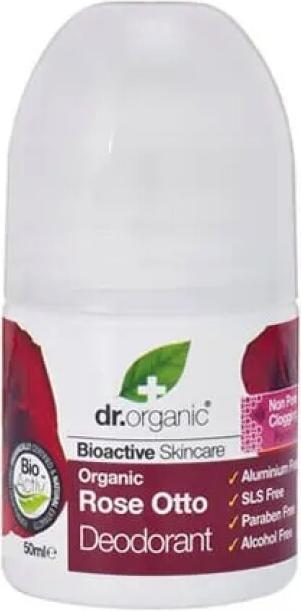 Produktbild Dr. Organic Rose Otto Deodorant Roll On 50ml (Roll-on, 50 ml)