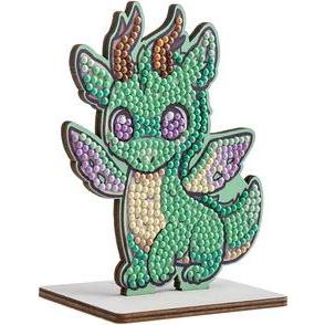 Craft Buddy Smoky, Crystal Art Buddy ca. 11x8cm