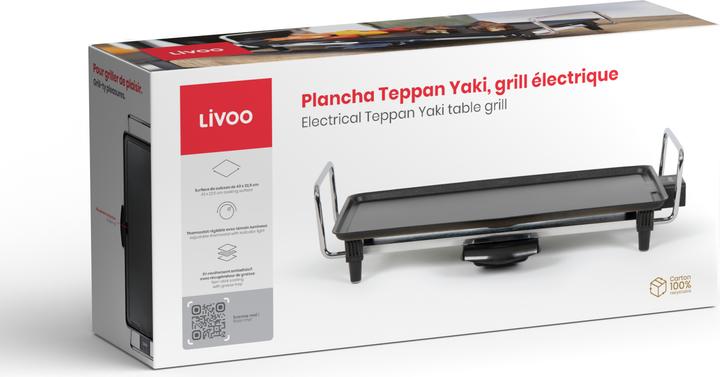 Actual product image Livoo Electrical Teppan Yaki table grill