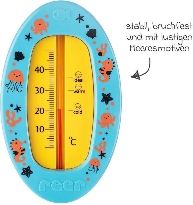 Produktbild Reer Badethermometer oval