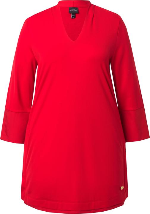 Immagine prodotto Ulla Popken Maglia lunga in jersey punto Roma con scollo montante e maniche a 3/4 (46, 48)