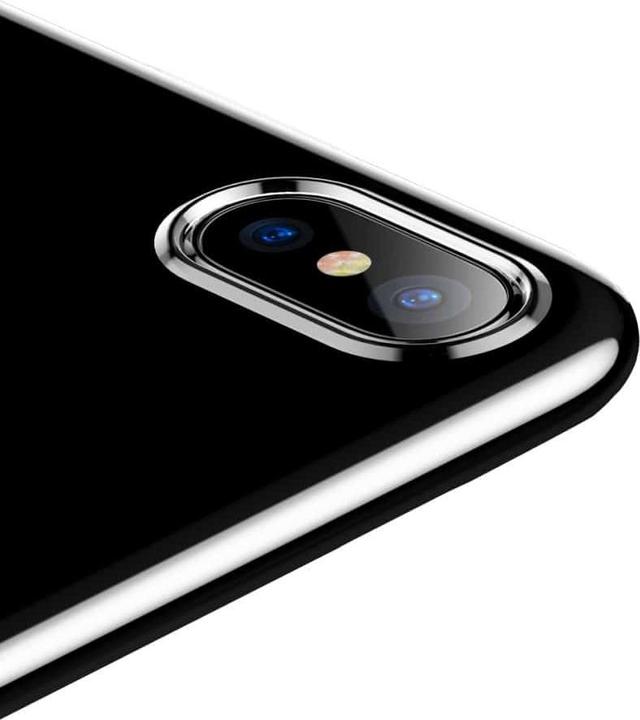 Actual product image Baseus iPhone XS / X Premium Super Slim Rubber Case TPU Transparent (Apple iPhone X, Apple iPhone XS)