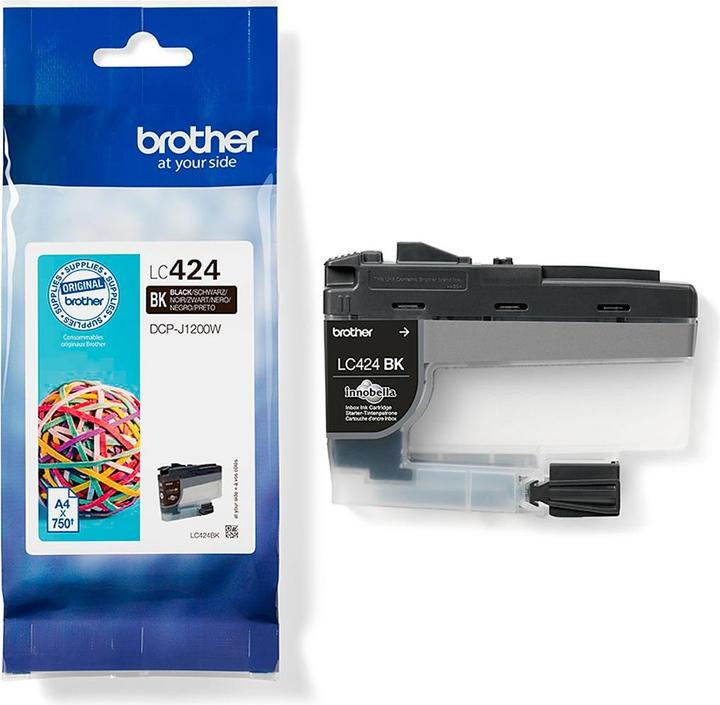 Produktbild Brother LC-424BK Tintenpatrone – Schwarz (BK)