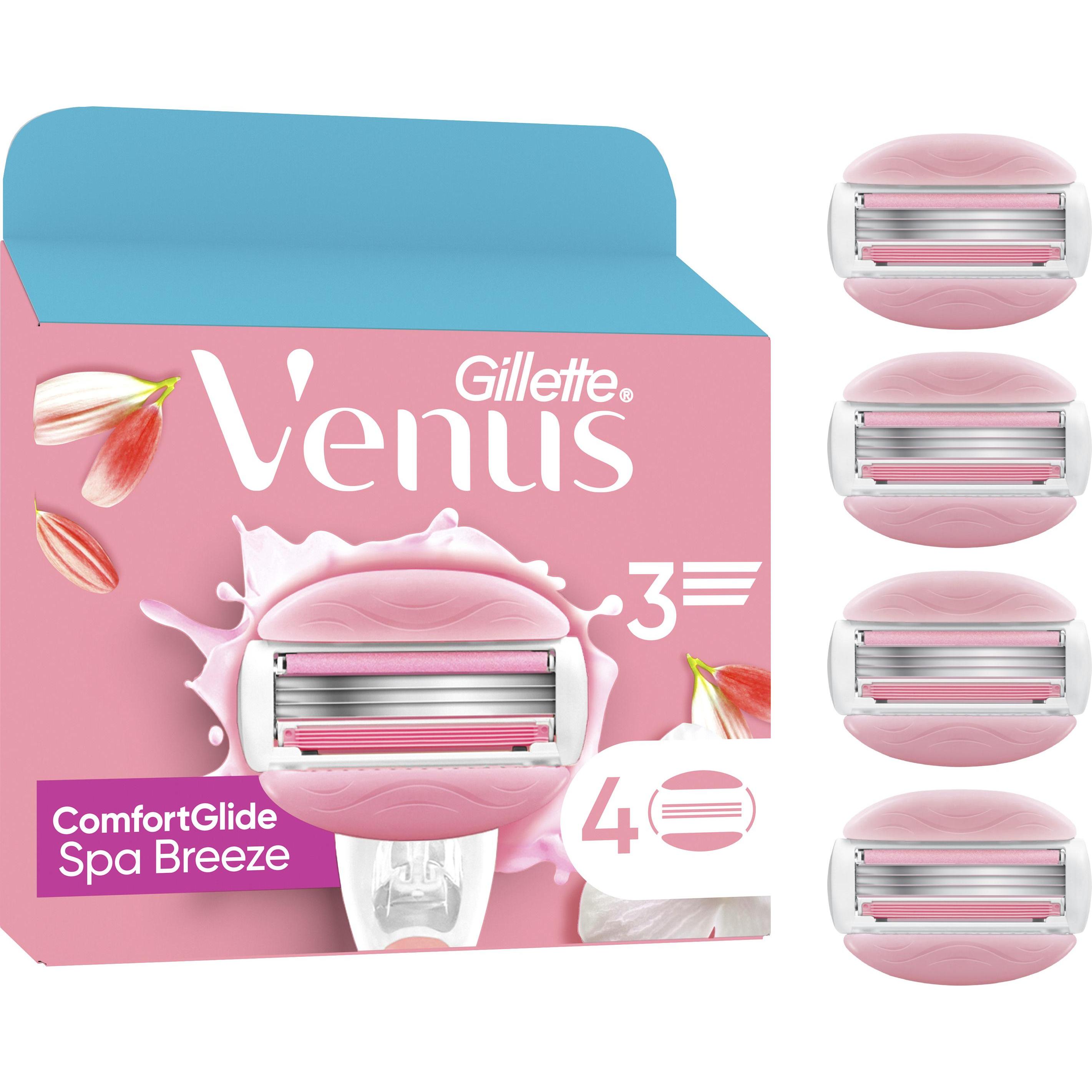 Gillette Venus, Lametta, ComfortGlide Spa Breeze (4 x)