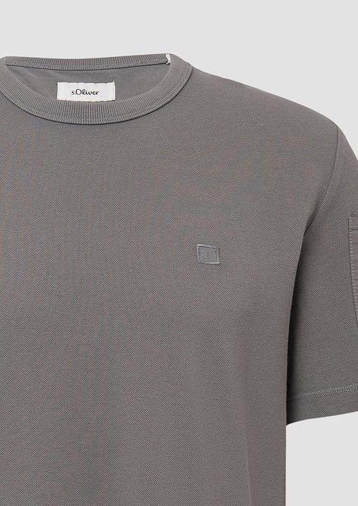 Image du produit S.Oliver T-Shirt T-Shirt aus Piqué mit Ärmeltasche (S)