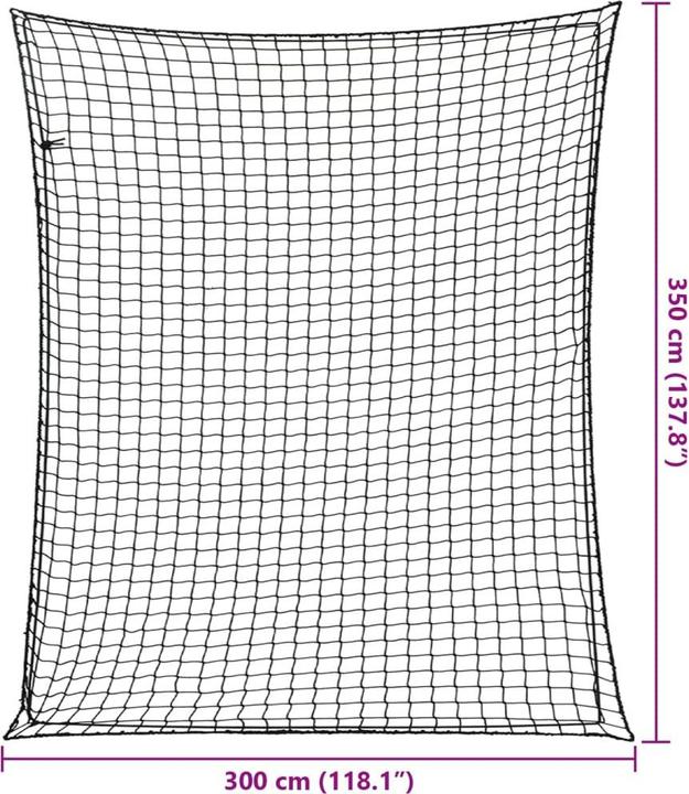 Produktbild vidaXL Anhängernetz