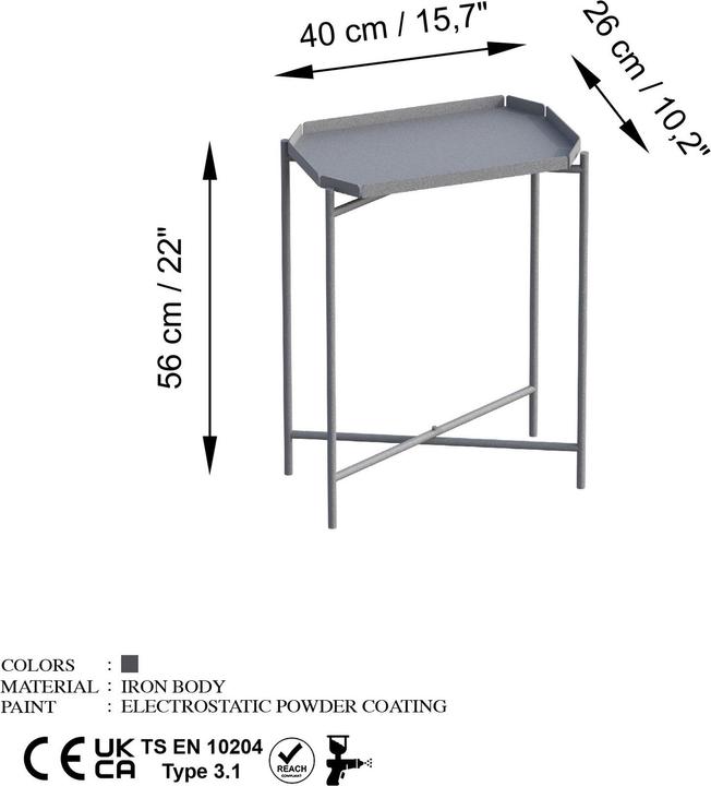 Produktbild Homitis Bukle (26 x 40 x 56 cm)