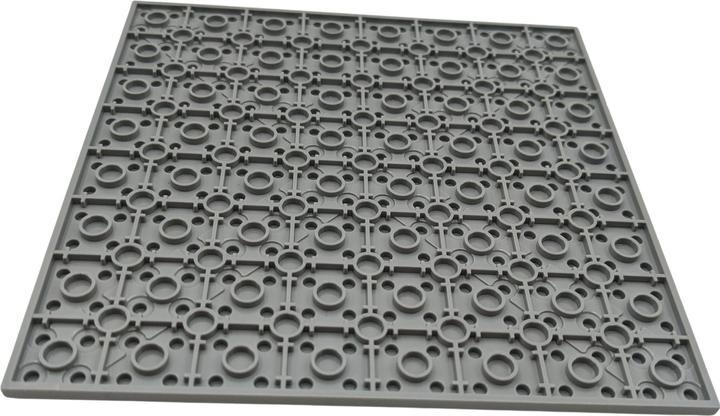 Produktbild LEGO 16x16 Bauplatten Hellgrau - 20 Stück - Light bluish grey 91405